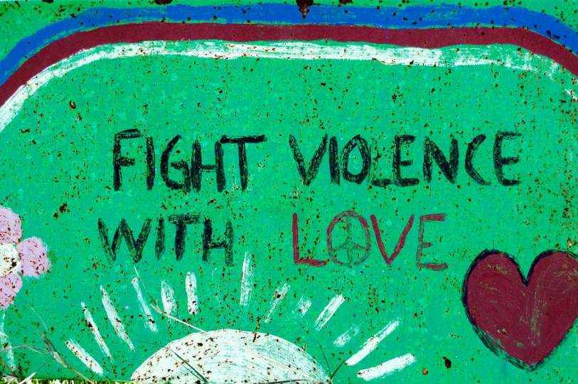 Fight violence with Love